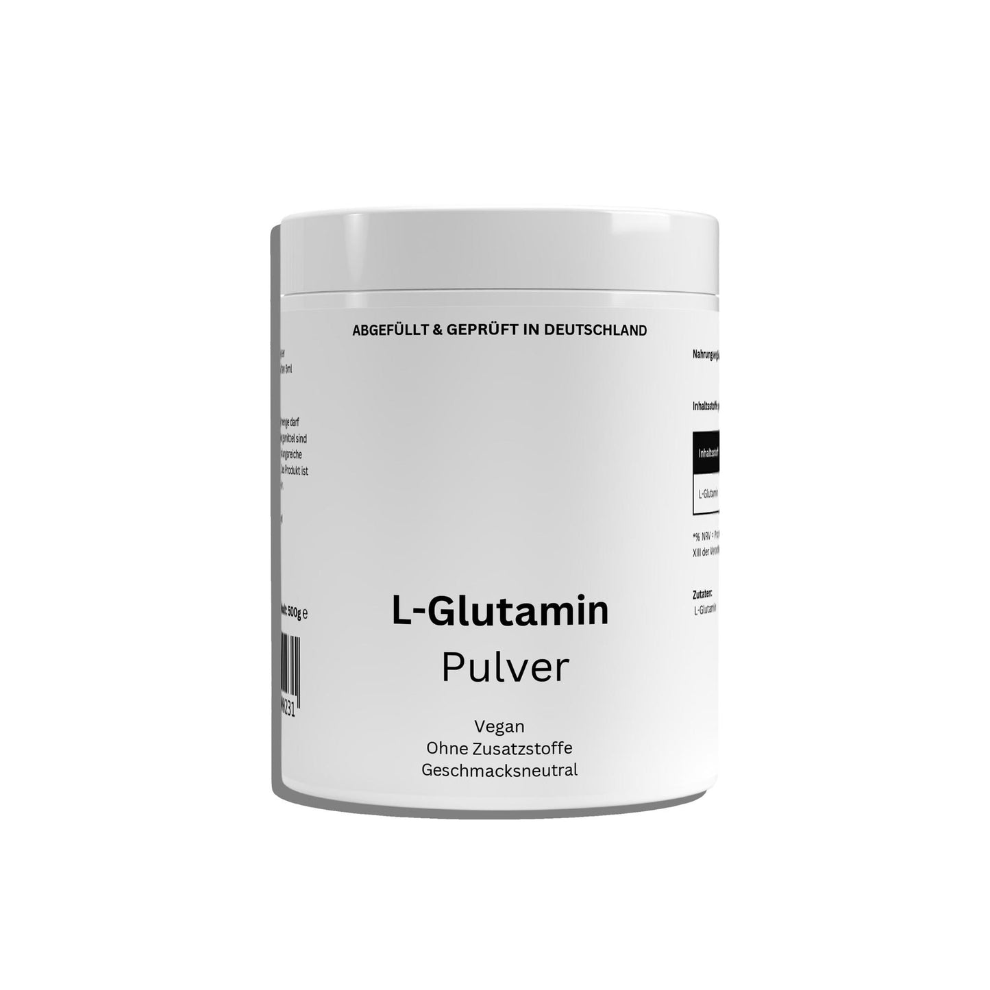 L-Glutamin Pulver - 500g