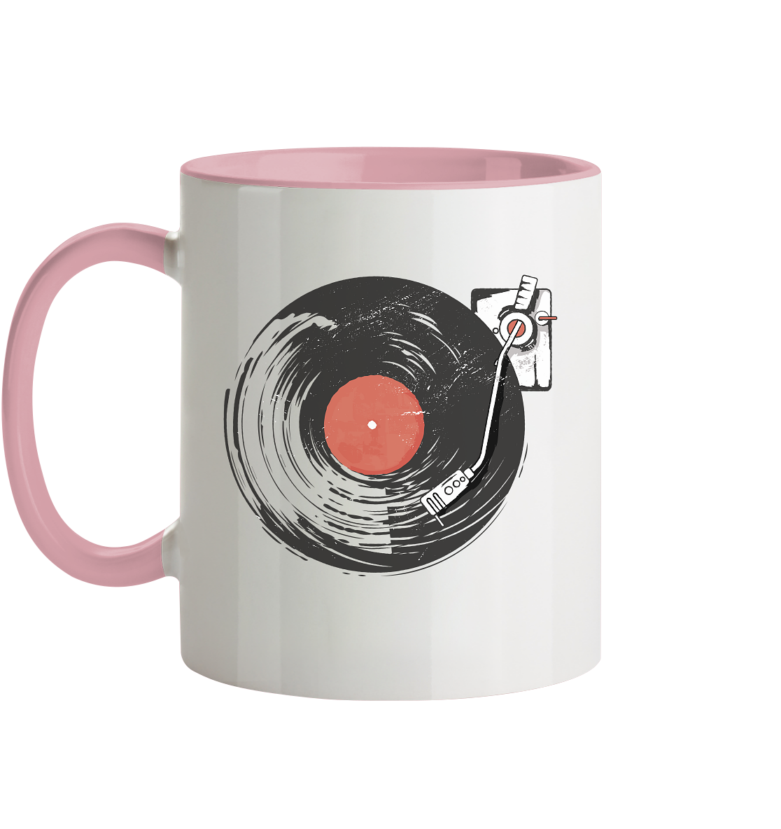 Vinyl Schallplatten - Tasse zweifarbig