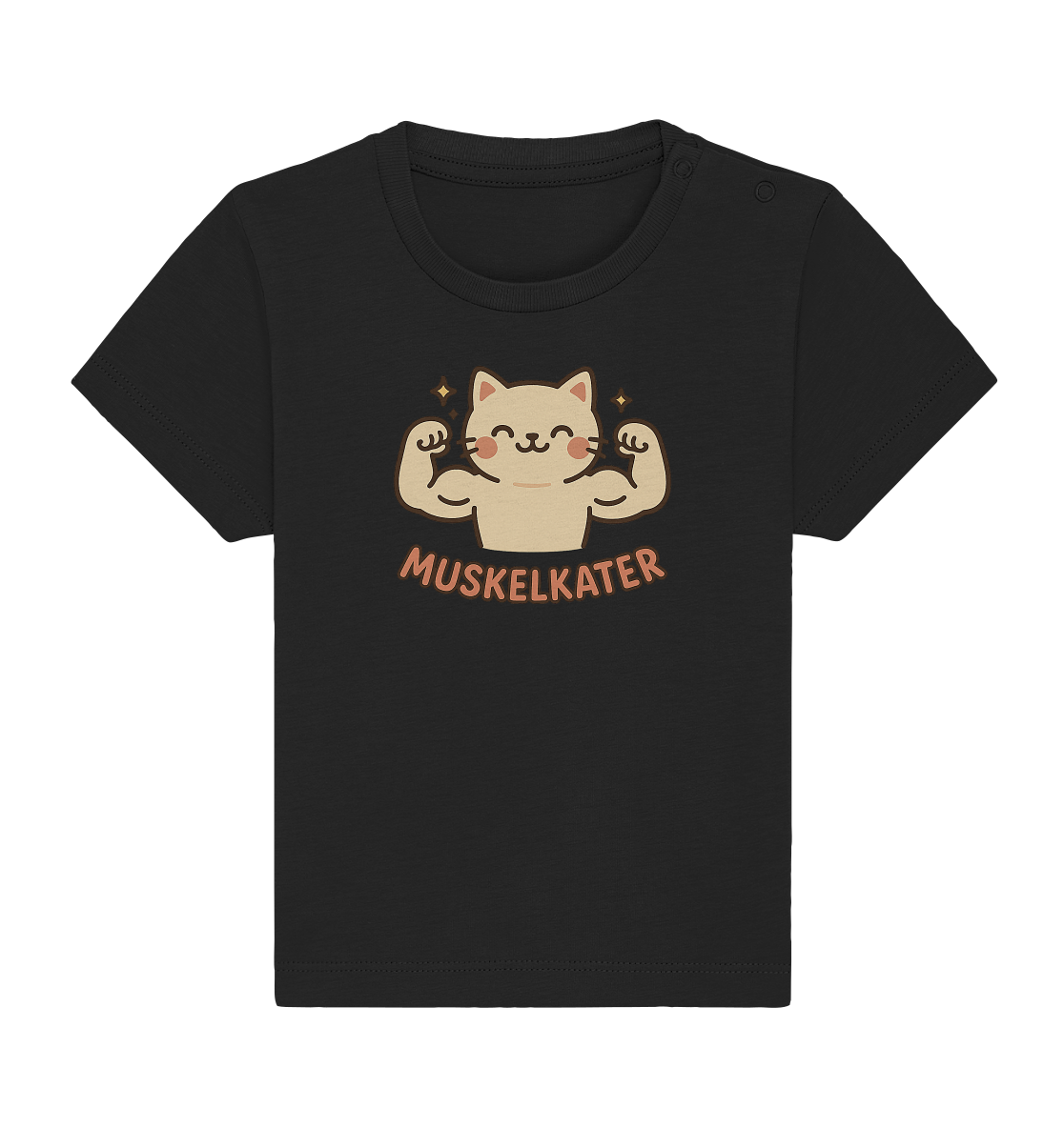 Muskelkater - Kawaii Cat - Baby T-Shirt