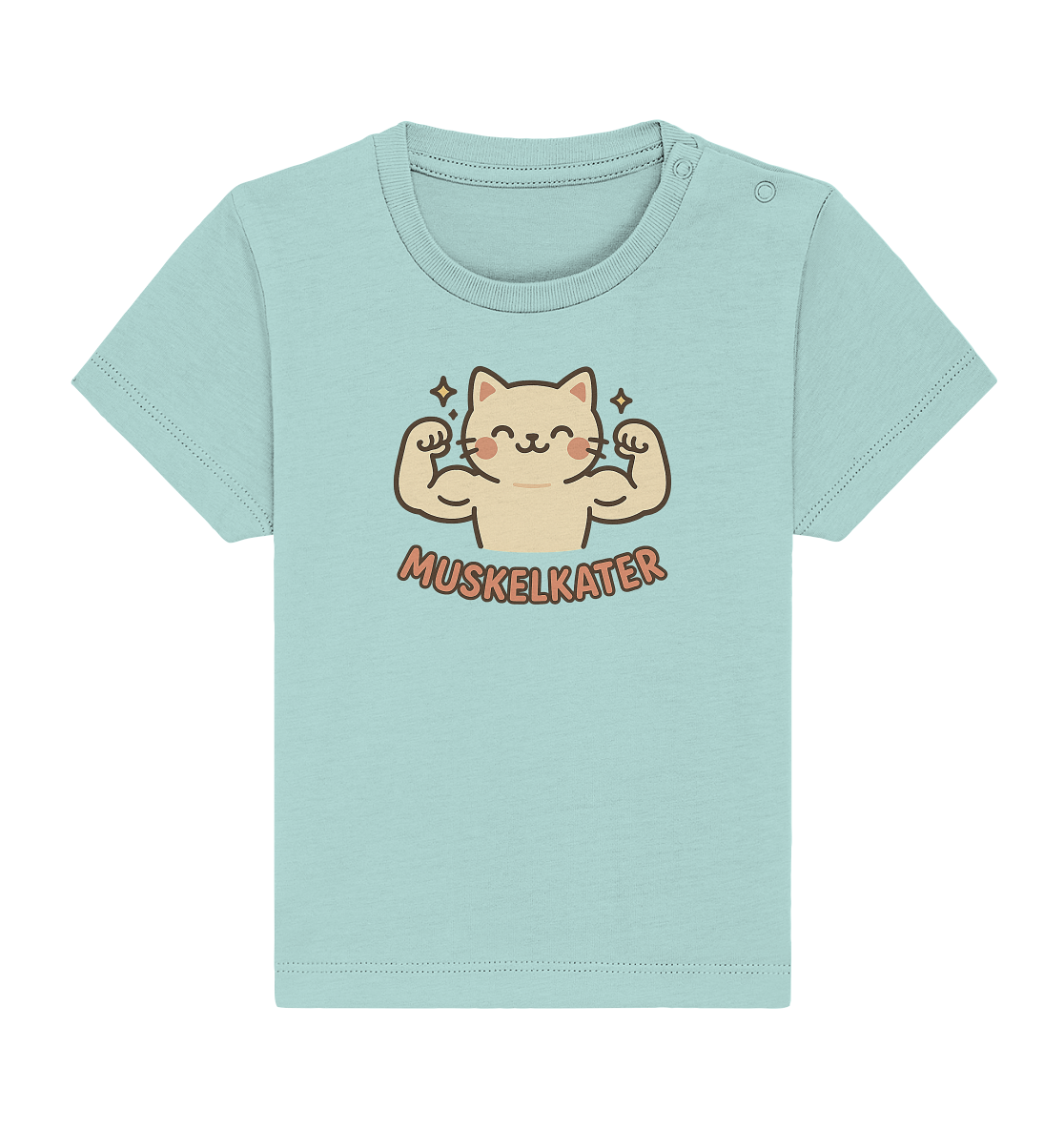 Muskelkater - Kawaii Cat - Baby T-Shirt