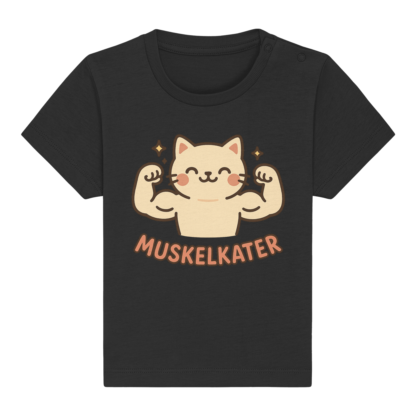 Muskelkater - Kawaii Cat - Baby T-Shirt