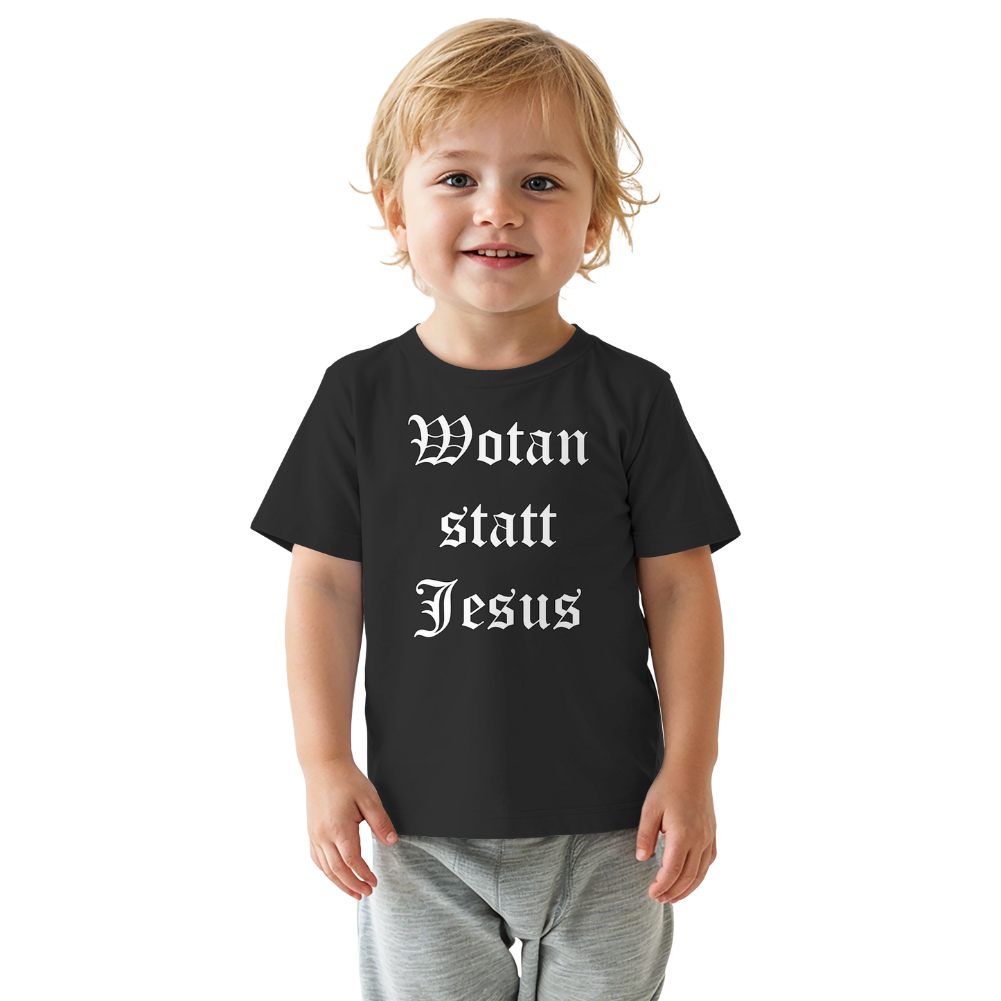 Wotan statt Jesus - Baby T-Shirt