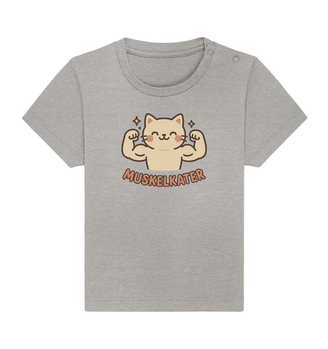 Muskelkater - Kawaii Cat - Baby T-Shirt