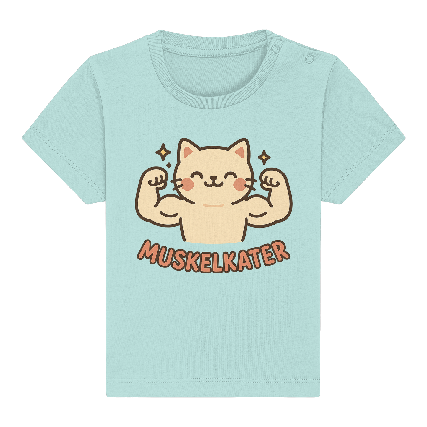 Muskelkater - Kawaii Cat - Baby T-Shirt