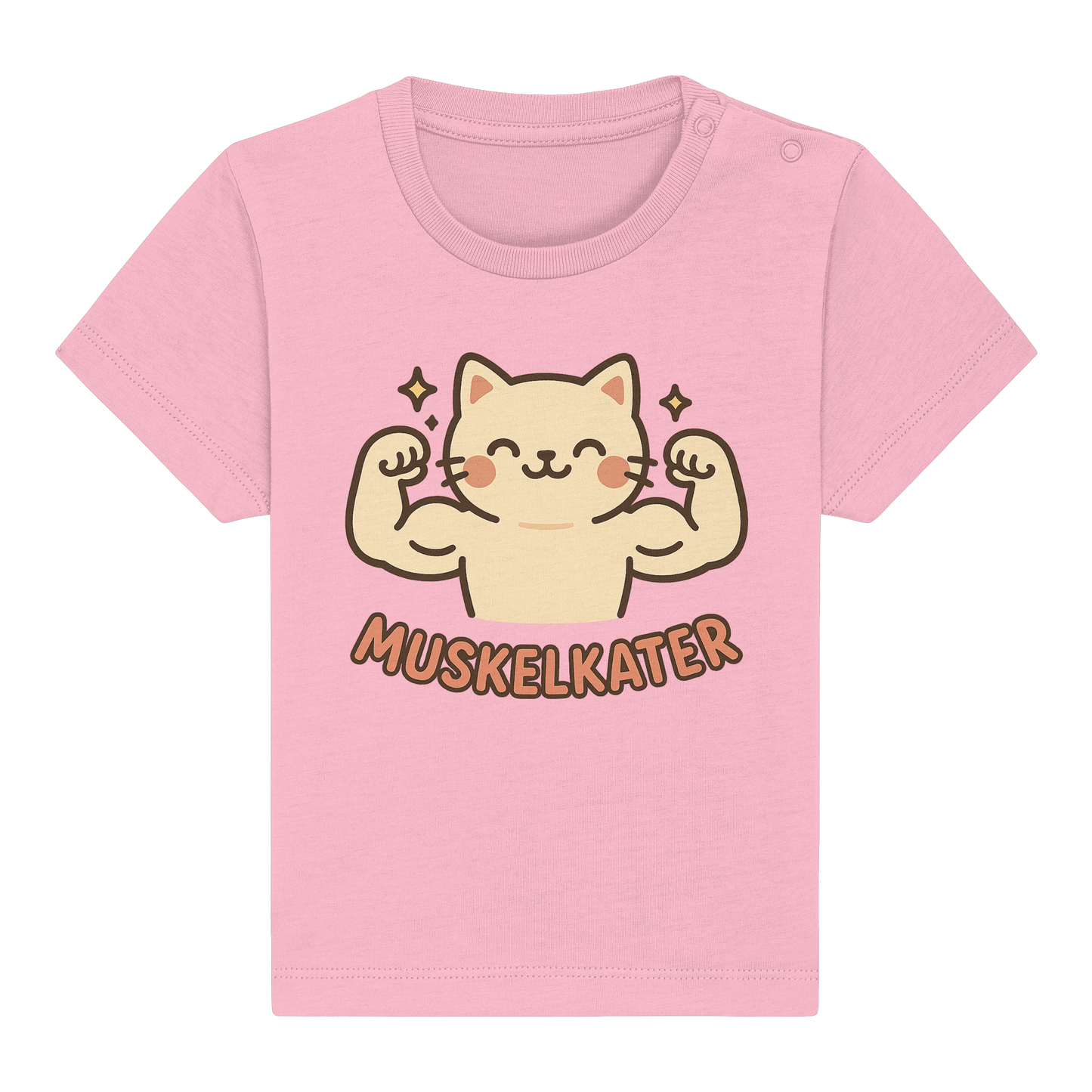 Muskelkater - Kawaii Cat - Baby T-Shirt