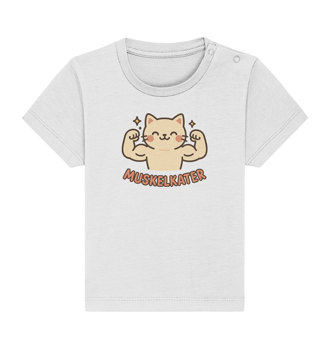 Muskelkater - Kawaii Cat - Baby T-Shirt