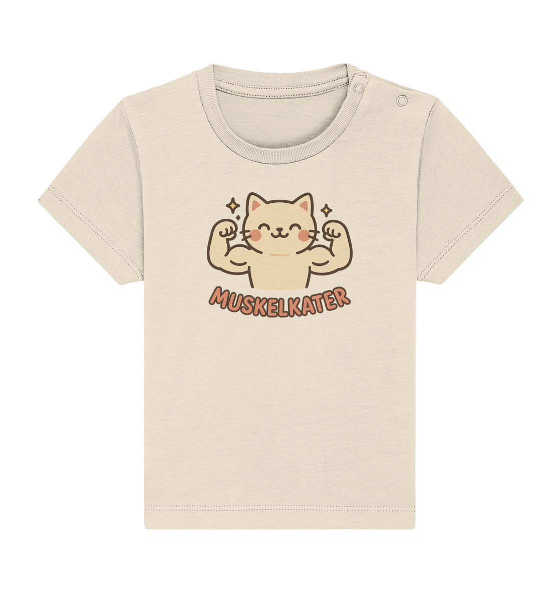 Muskelkater - Kawaii Cat - Baby T-Shirt