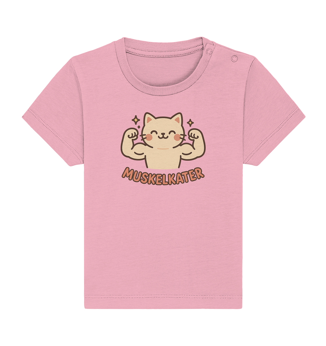 Muskelkater - Kawaii Cat - Baby T-Shirt