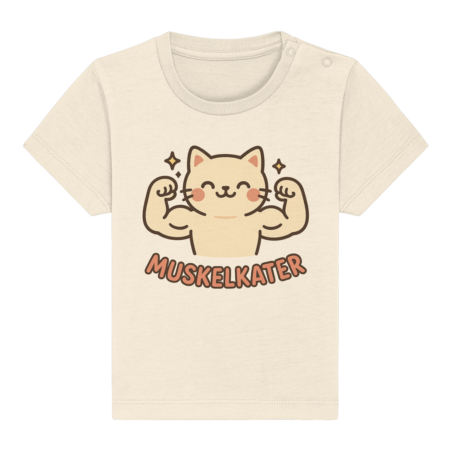 Muskelkater - Kawaii Cat - Baby T-Shirt
