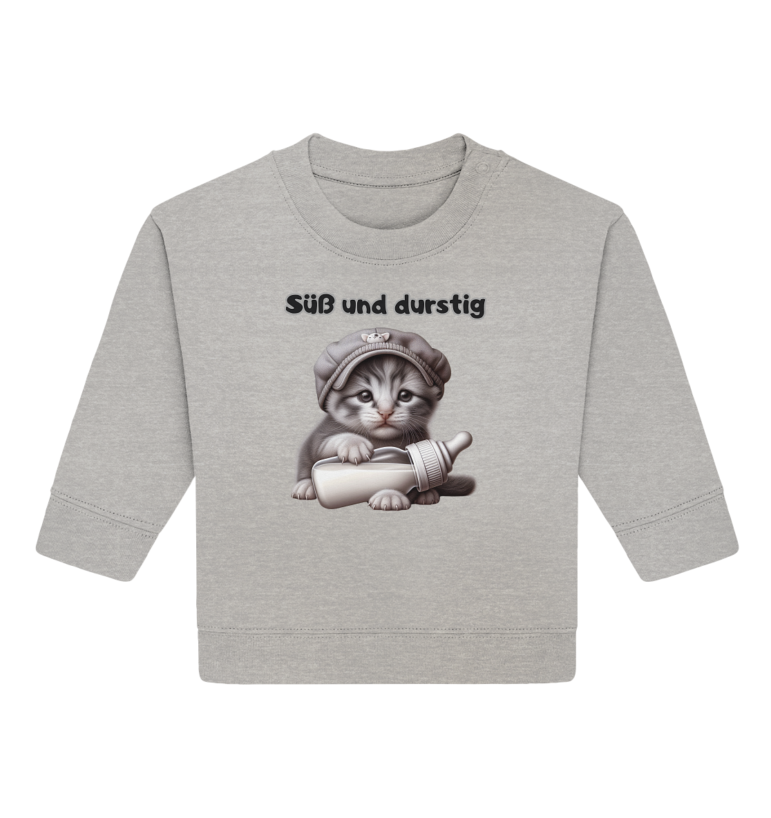 Süß und durstig - Baby Sweatshirt