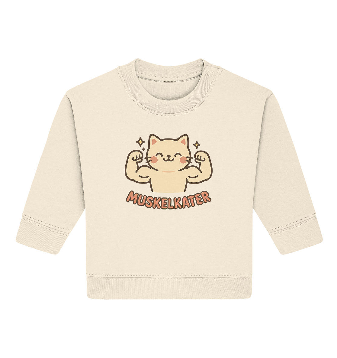Muskelkater - Kawaii Cat - Baby Sweatshirt