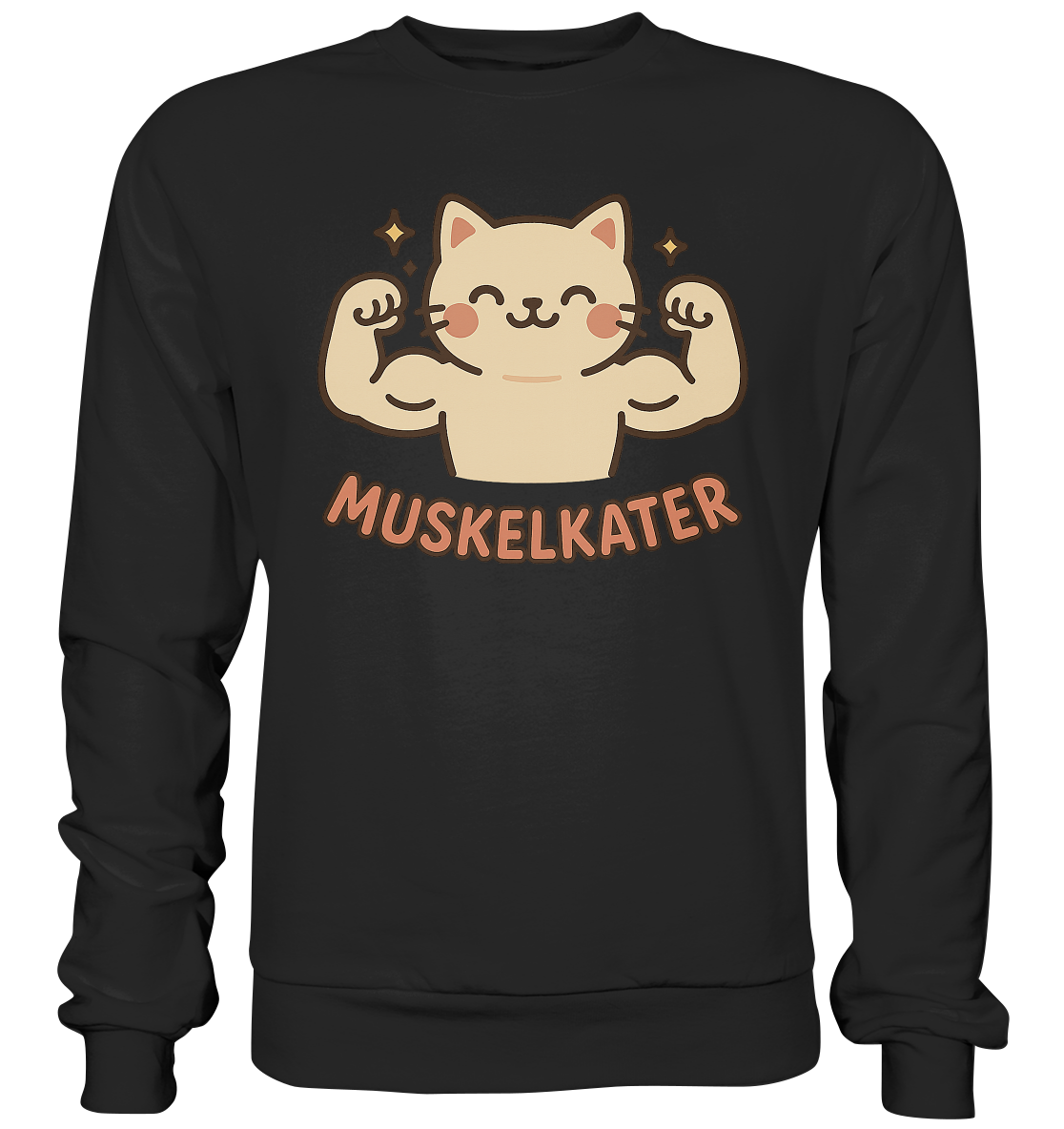 Muskelkater - Kawaii Cat - Sweatshirt