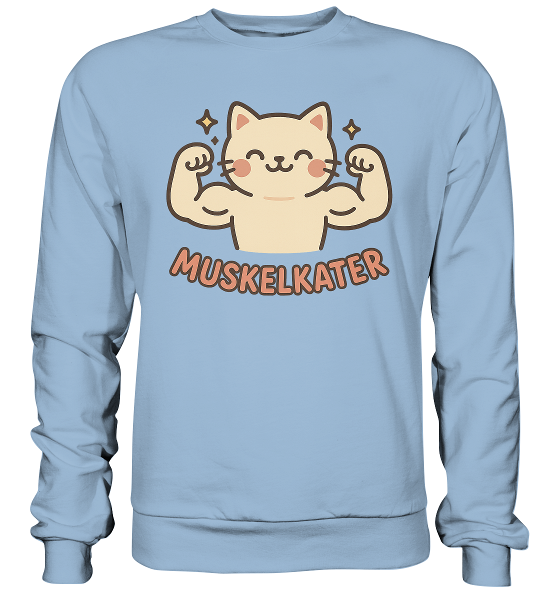 Muskelkater - Kawaii Cat - Sweatshirt