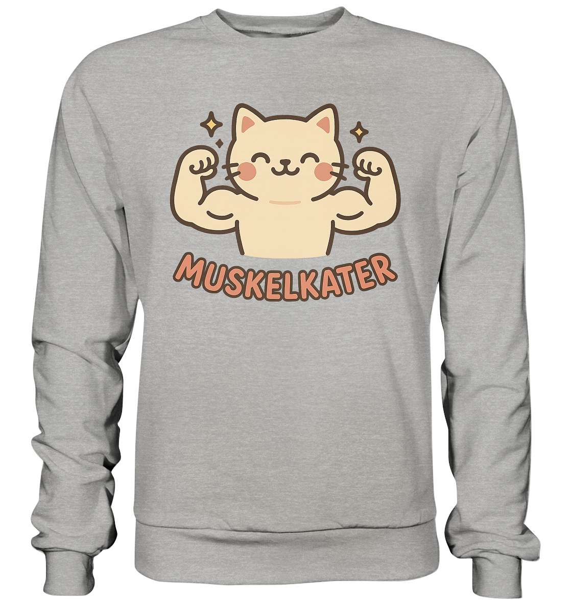 Muskelkater - Kawaii Cat - Sweatshirt