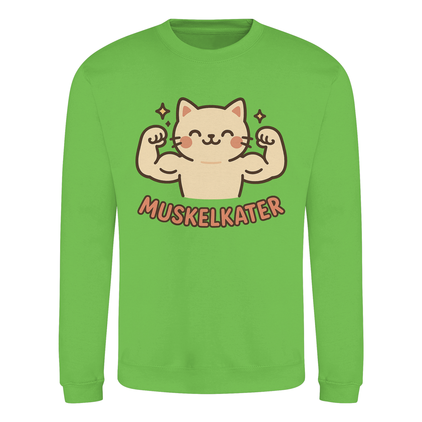 Muskelkater - Kawaii Cat - Sweatshirt