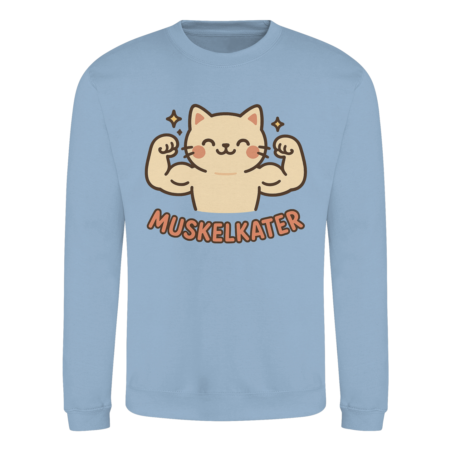 Muskelkater - Kawaii Cat - Sweatshirt