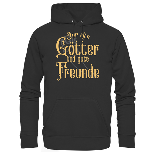 Auf alte Götter und gute Freunde - Hoodie / Kapuzenpullover