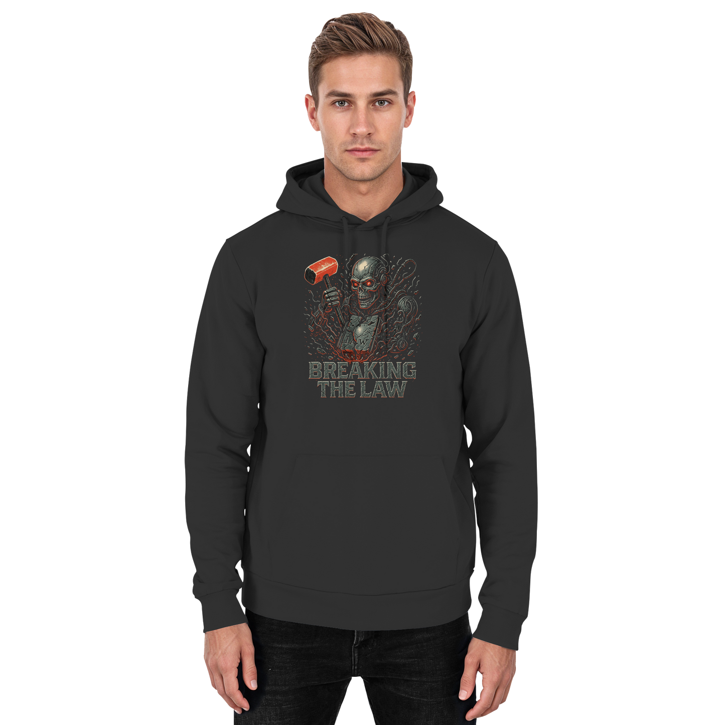 Breaking the Law - Cyborg - Hoodie / Kapuzenpullover