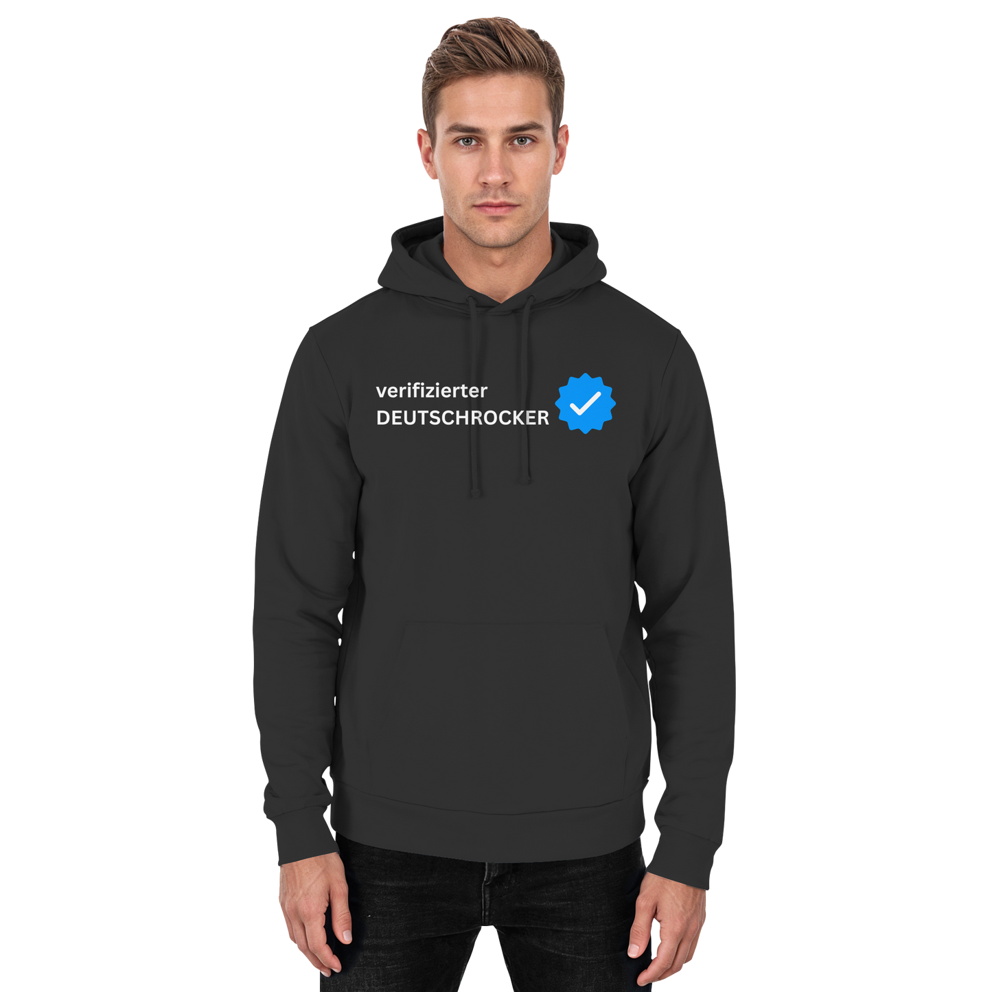verifizierter Deutschrocker - Hoodie / Kapuzenpullover