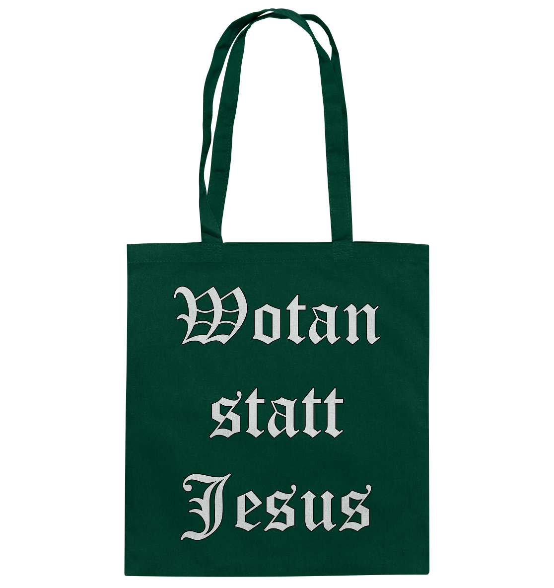 Wotan statt Jesus - Baumwolltasche