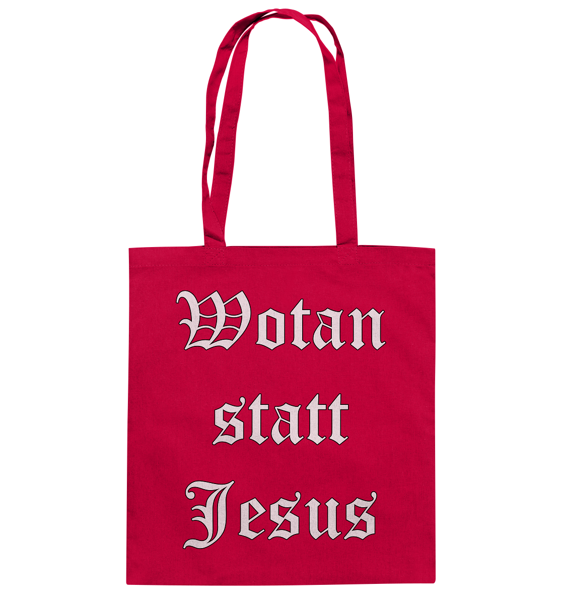 Wotan statt Jesus - Baumwolltasche