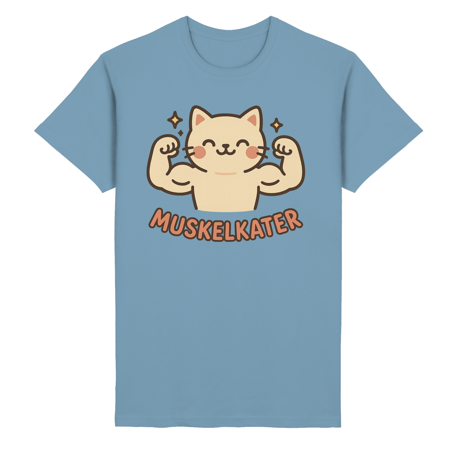 Muskelkater - Kawaii Cat - T-Shirt