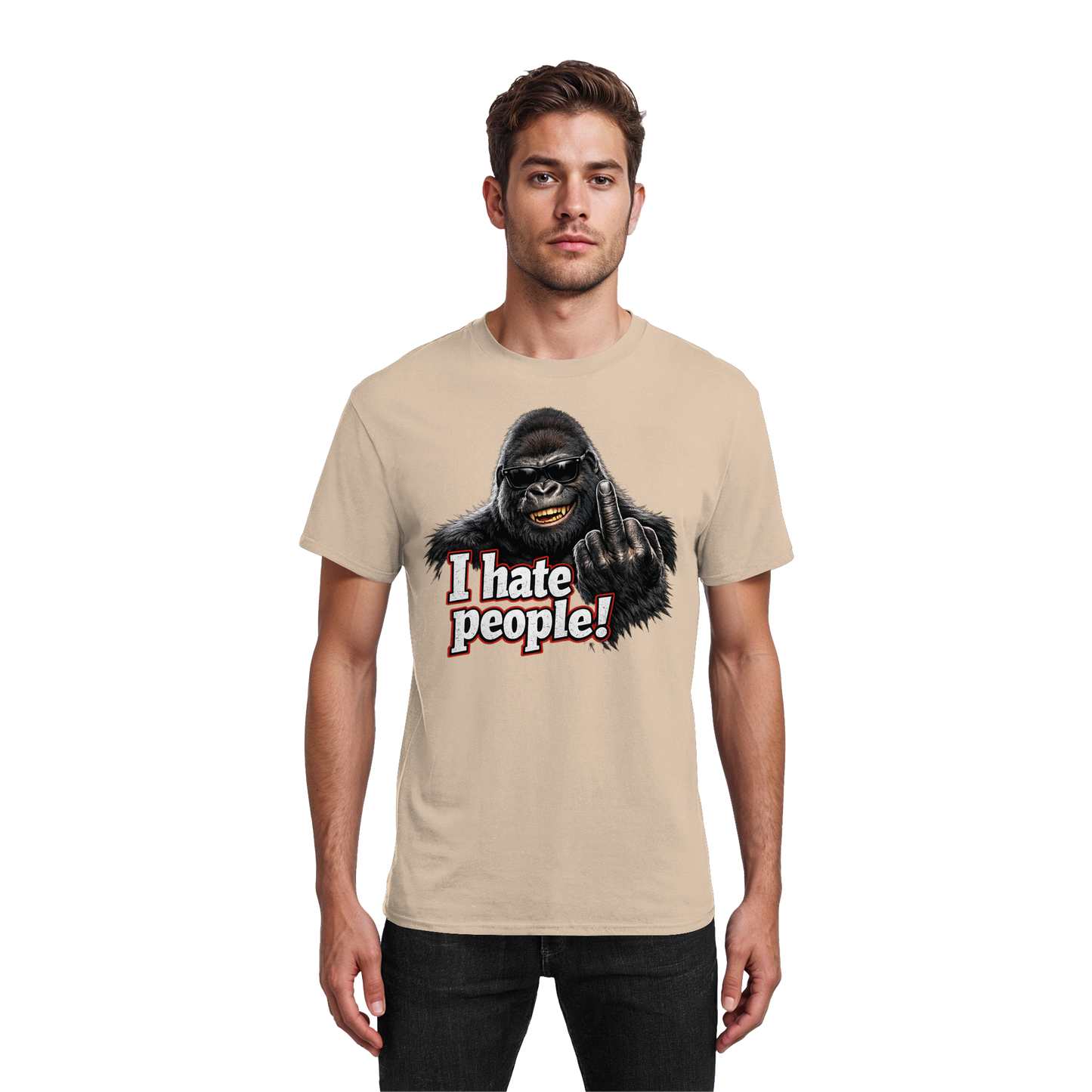 I hate people! - T-Shirt