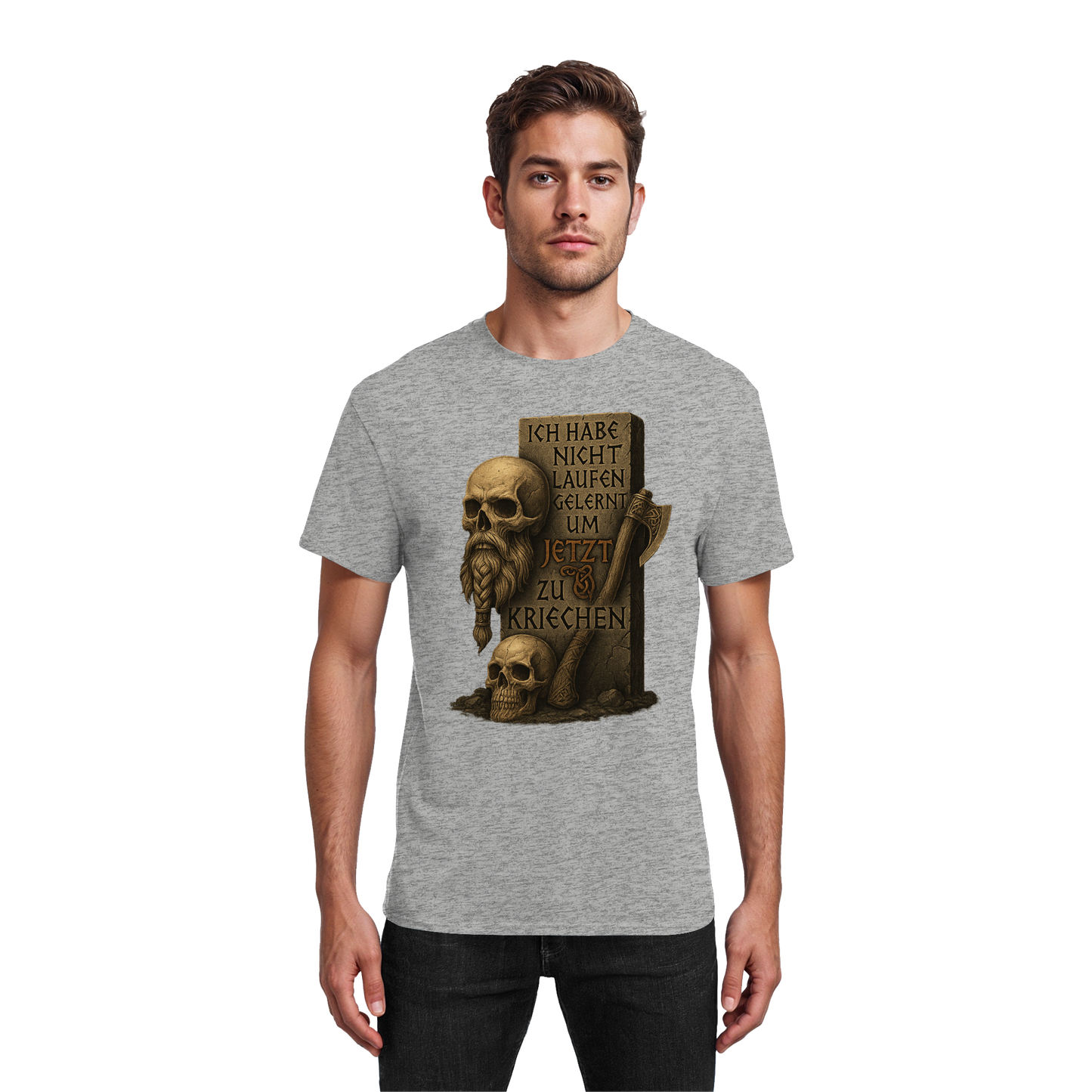 Niemals kriechen - Viking - T-Shirt