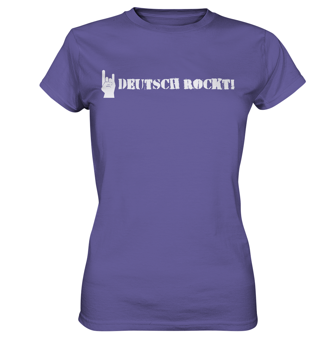 DEUTSCH ROCKT - Logo - Damen T-Shirt