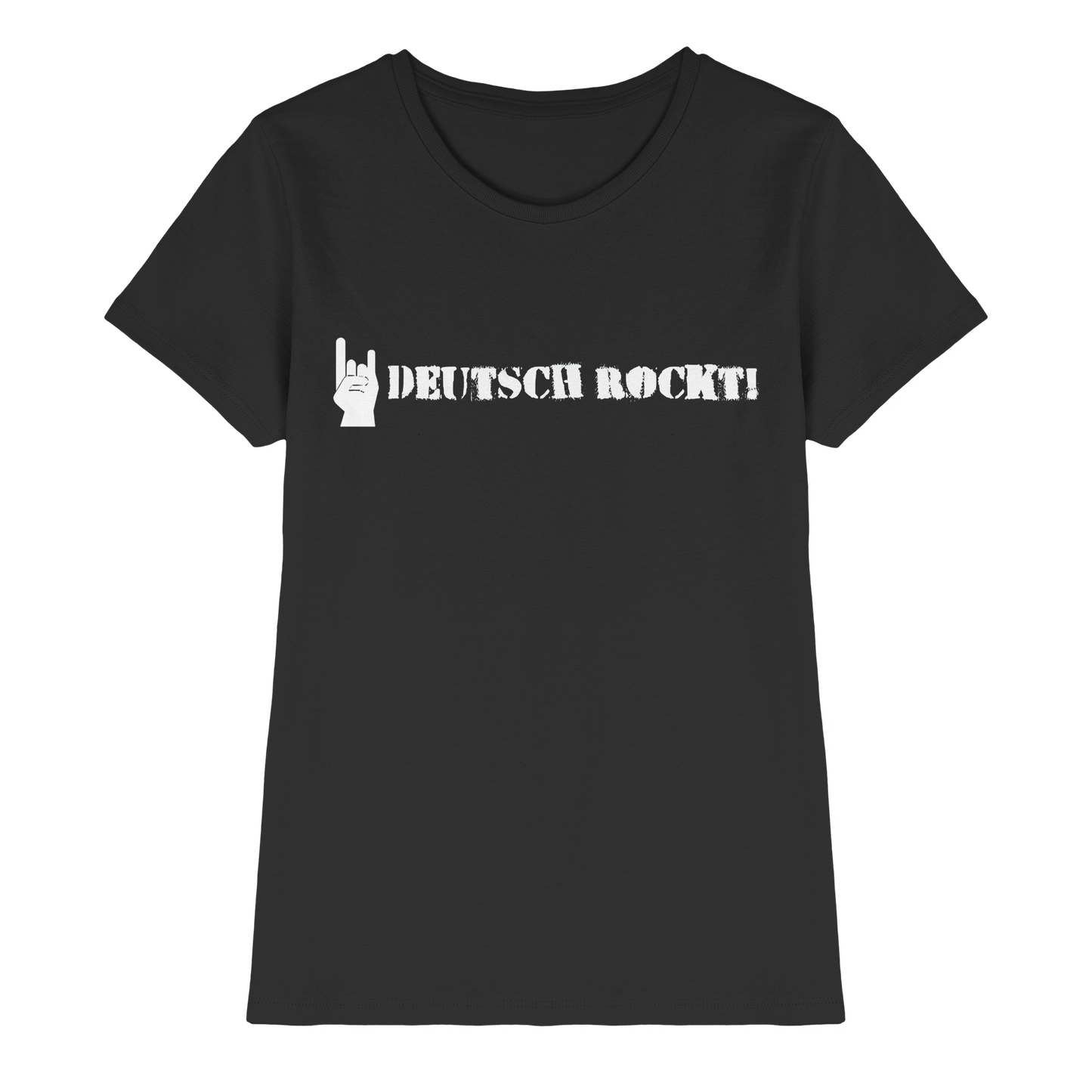 DEUTSCH ROCKT - Logo - Damen T-Shirt