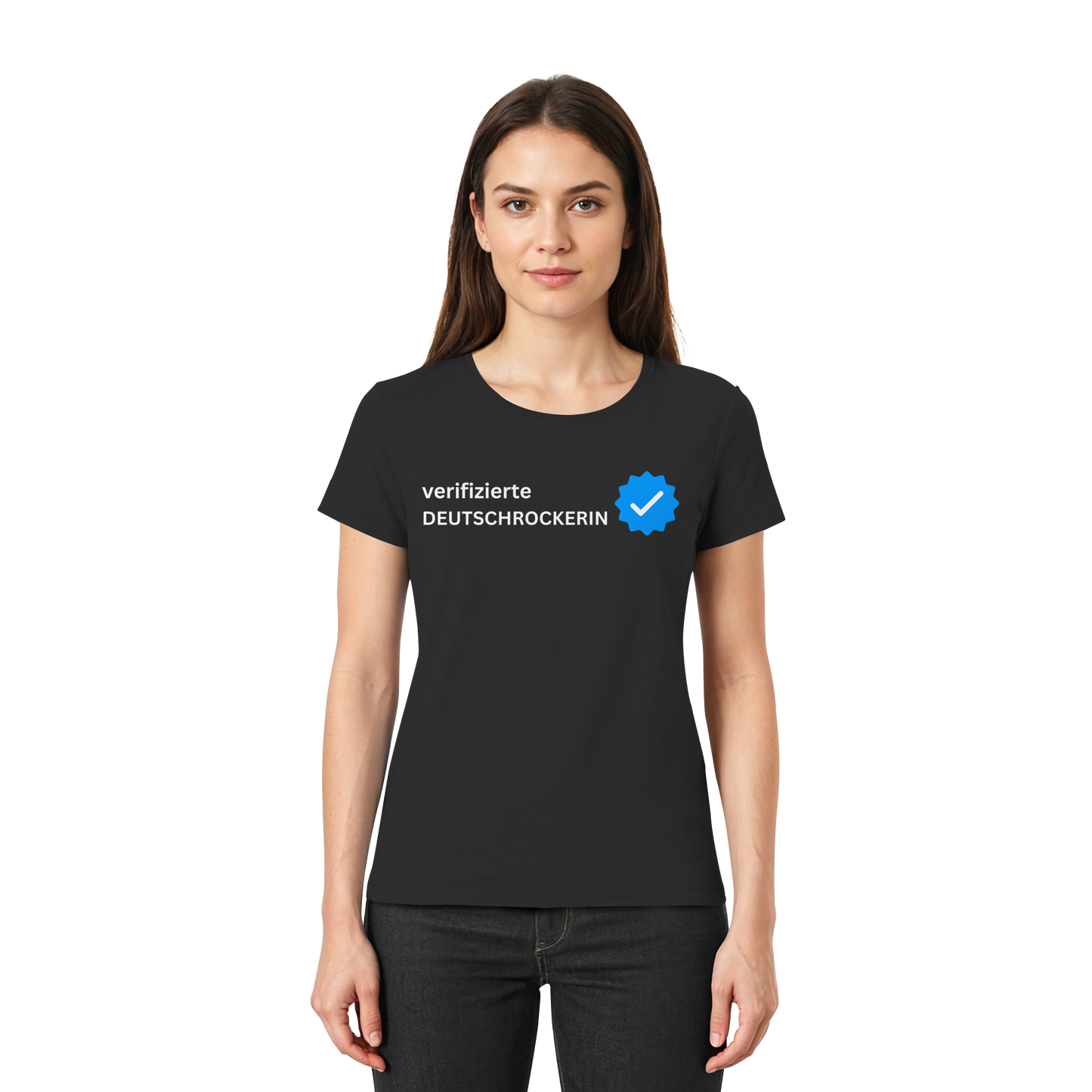 verifizierte Deutschrockerin Ladies T-Shirt