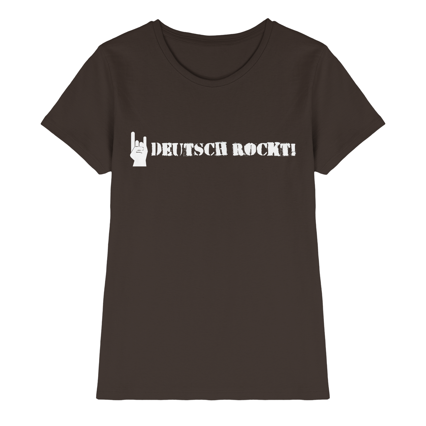 DEUTSCH ROCKT - Logo - Damen T-Shirt