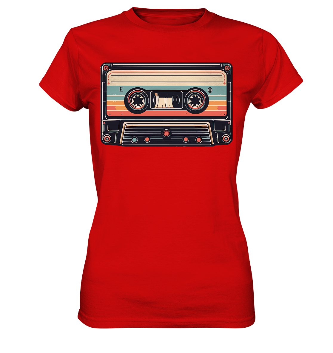 Musikkassette - Tape - Damen T-Shirt