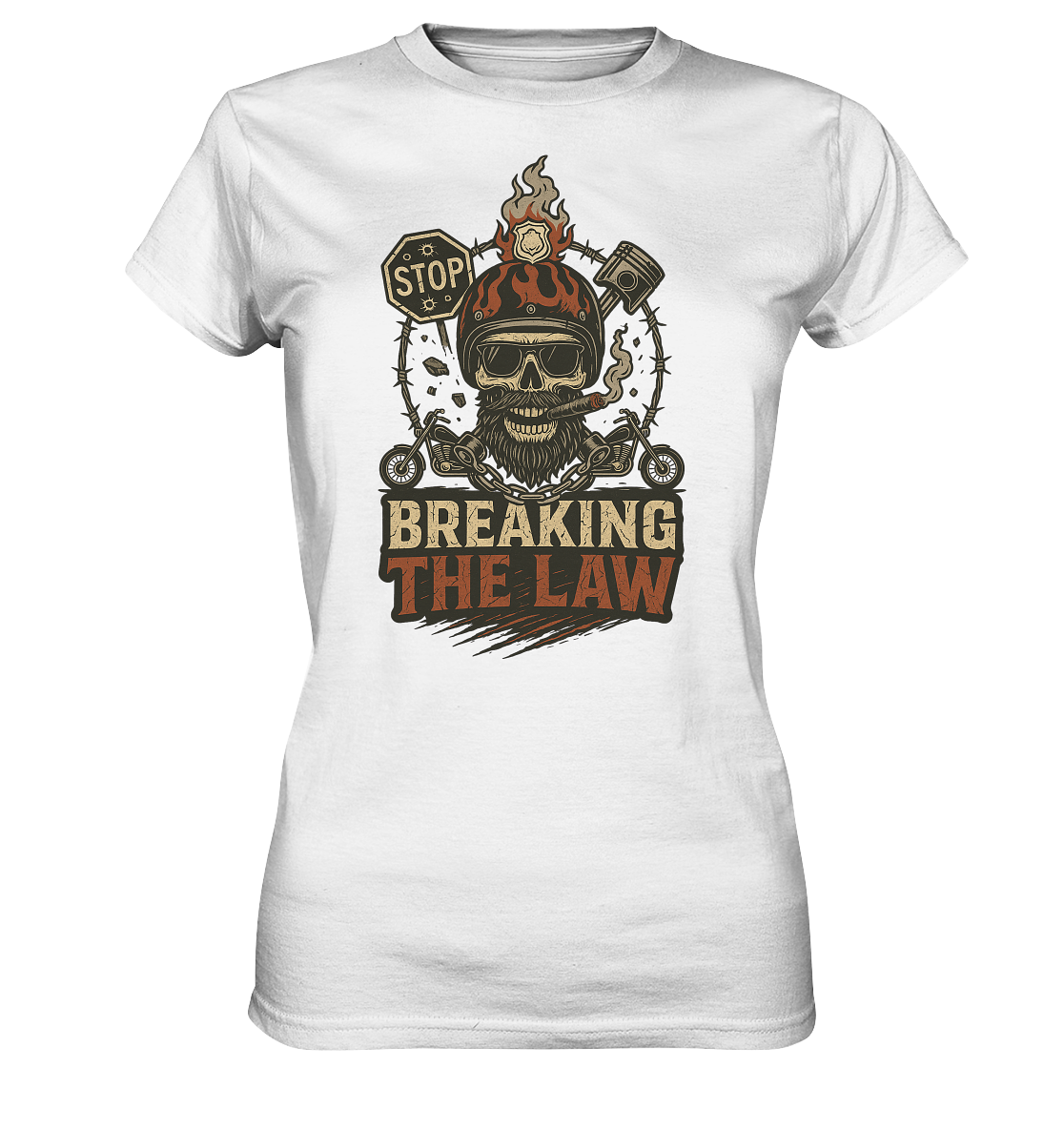 Breaking the Law - Damen T-Shirt