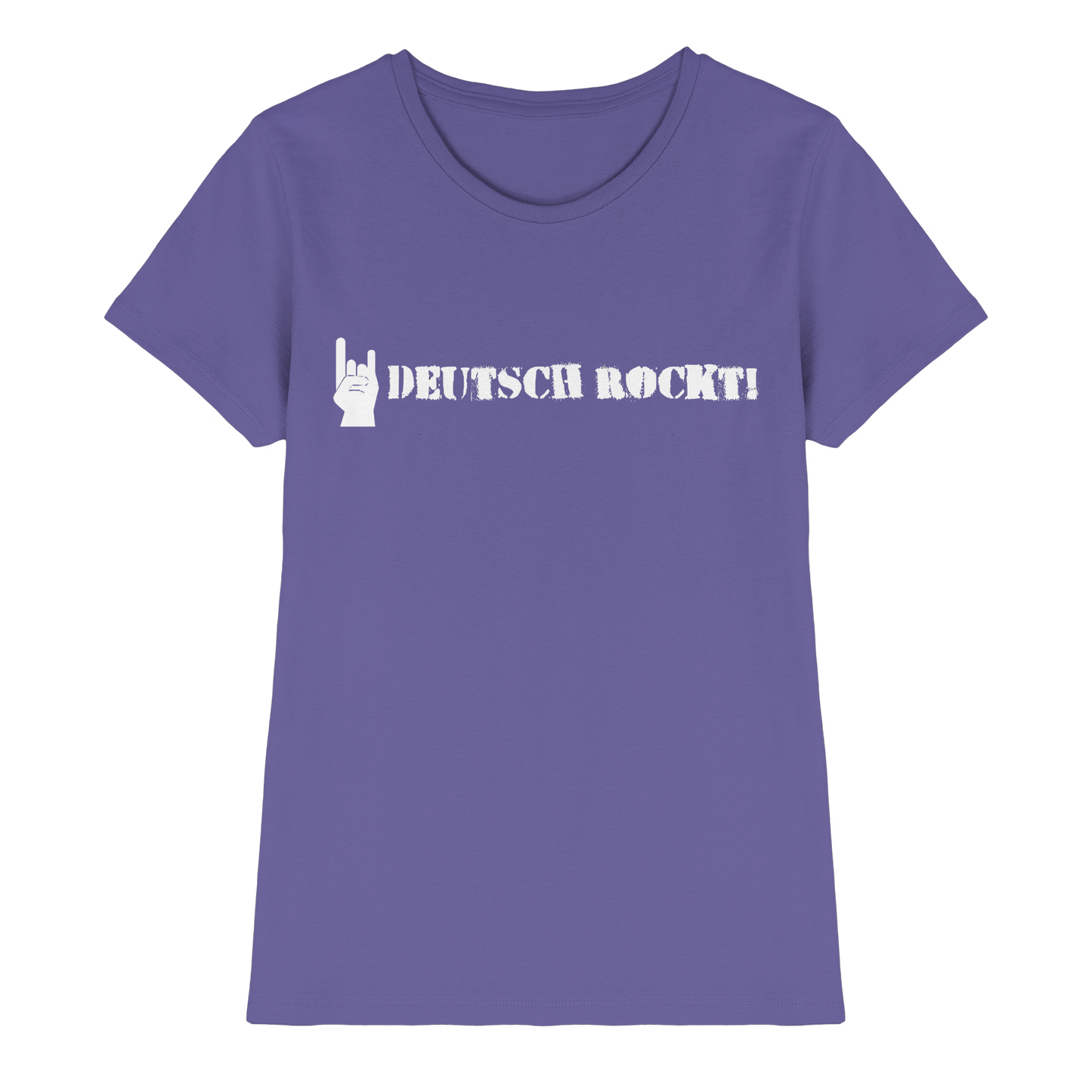 DEUTSCH ROCKT - Logo - Damen T-Shirt