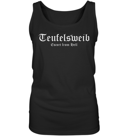 Teufelsweib - Escort from Hell - Damen Tank-Top Shirt
