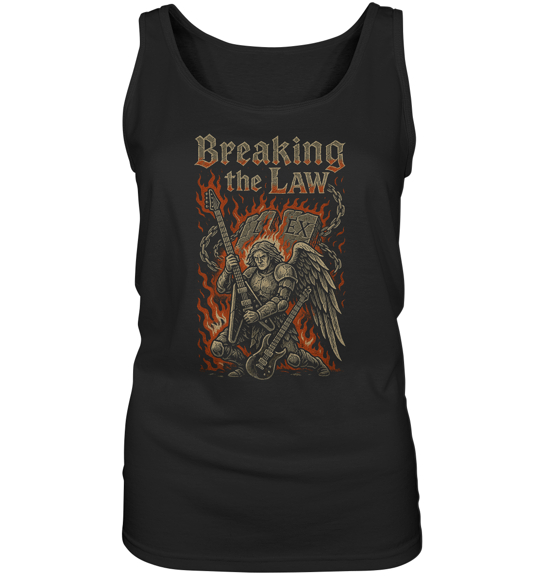 Breaking the Law - Guitar - Damen Tank-Top Shirt