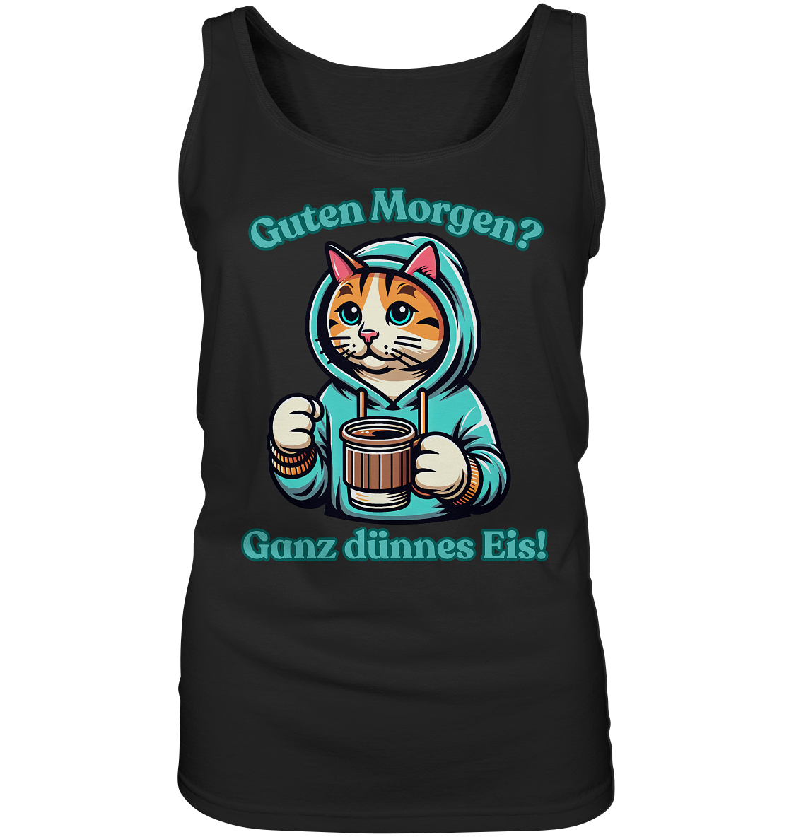 Guten Morgen? Ganz dünnes Eis! - Damen Tank-Top Shirt