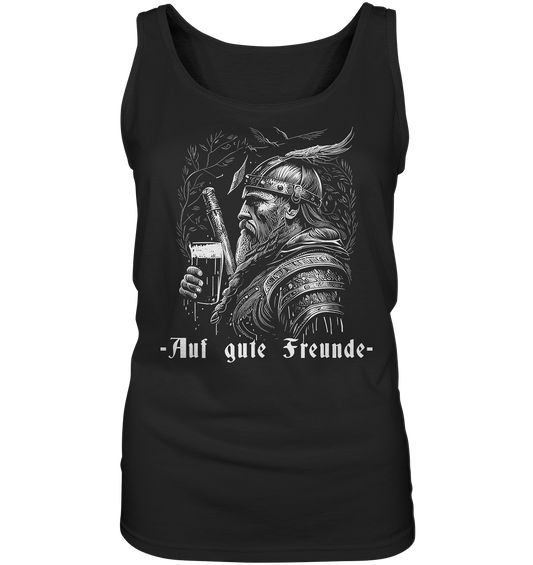 Auf gute Freunde - Damen Tank-Top Shirt