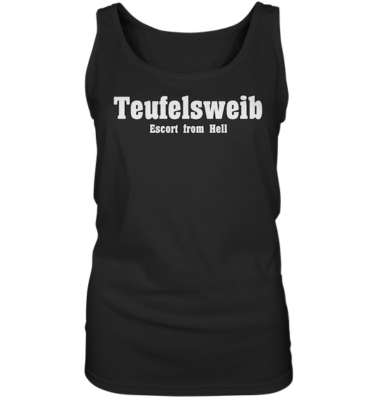Teufelsweib – Escort from Hell - Damen Tank-Top Shirt