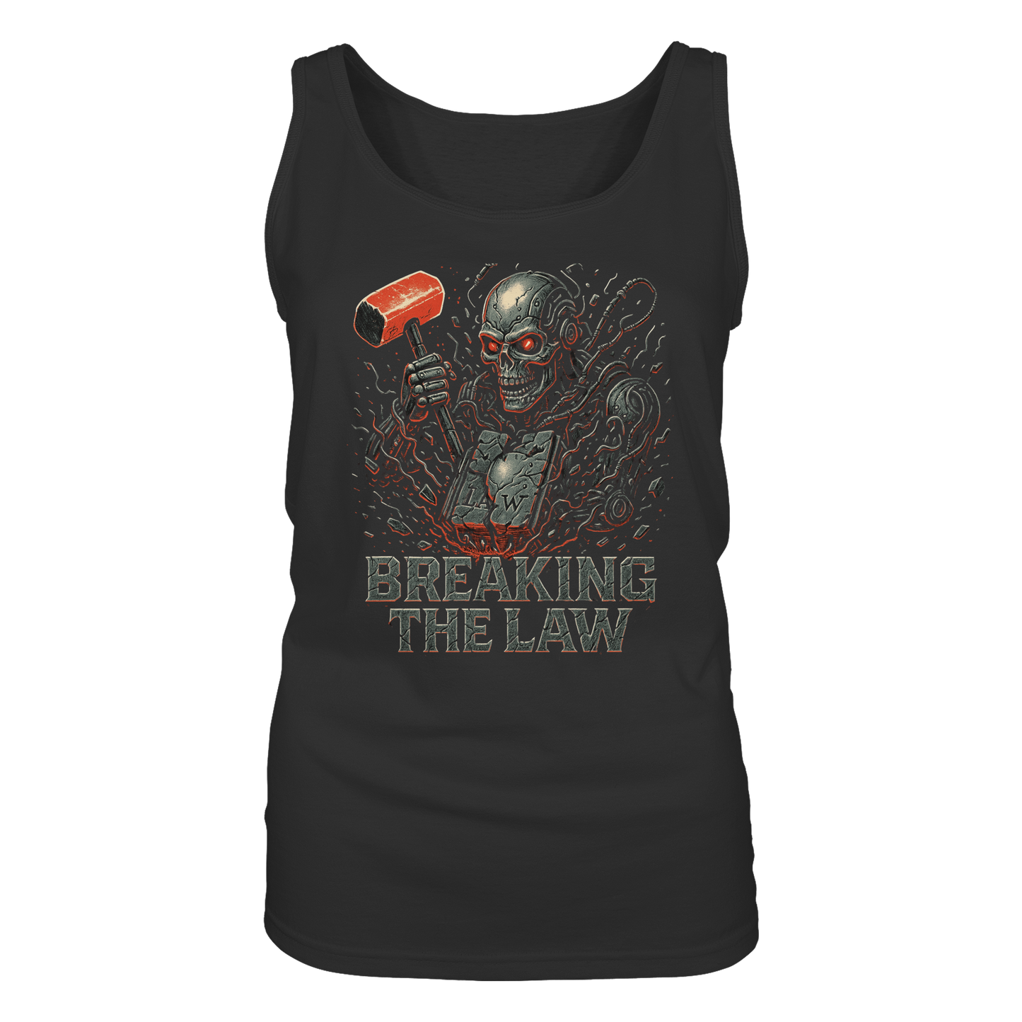 Breaking the Law - Cyborg - Damen Tank-Top Shirt