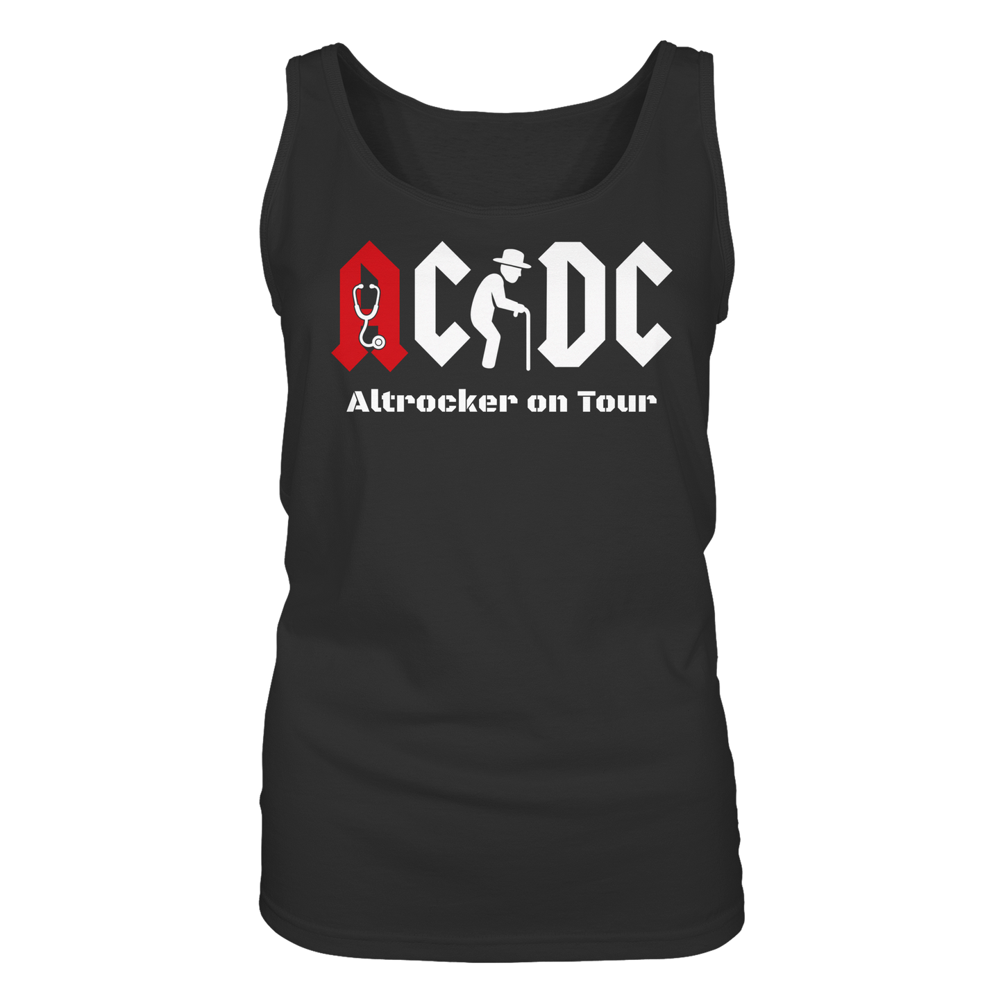 AC/DC - Altrocker on Tour - Damen Tank-Top Shirt