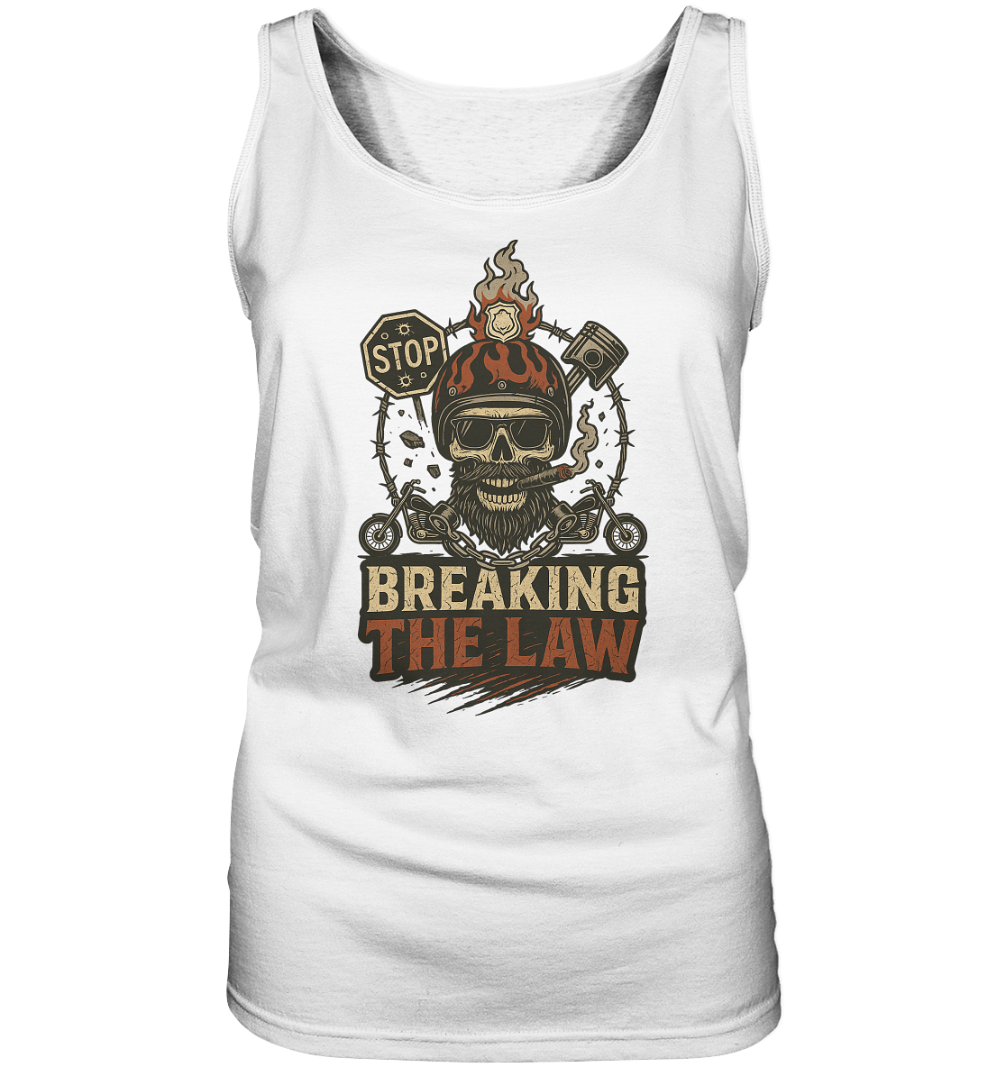 Breaking the Law - Damen Tank-Top Shirt