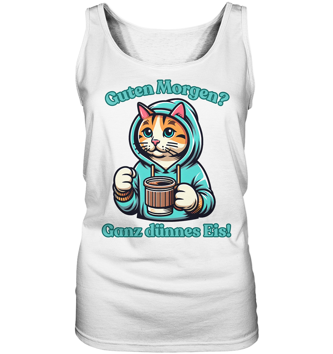Guten Morgen? Ganz dünnes Eis! - Damen Tank-Top Shirt