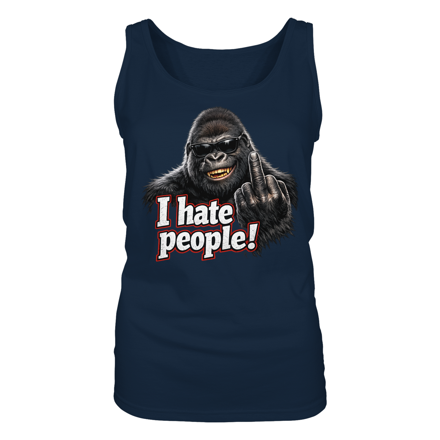 I hate people! - Damen Tank-Top Shirt