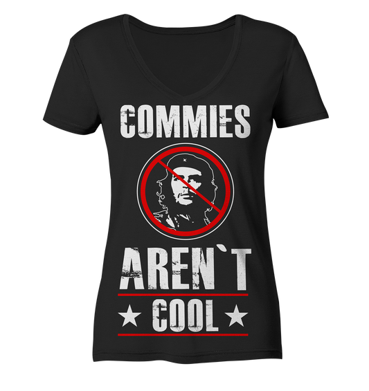 Commies aren`t cool - Damen V-Neck T-Shirt