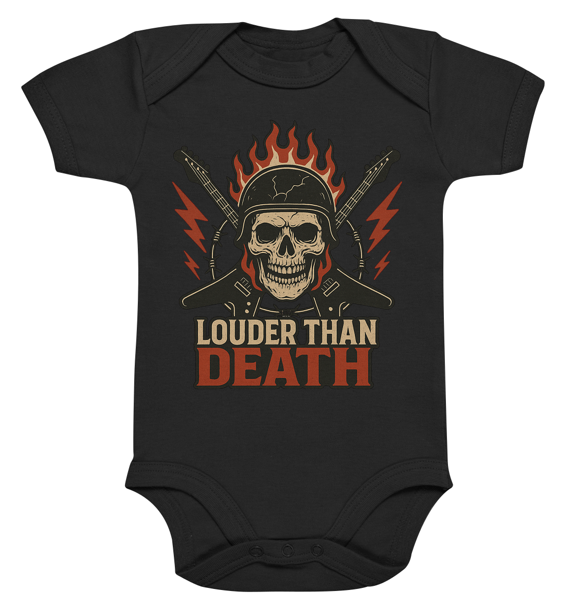 Louder Than Death - Baby Bodysuit
