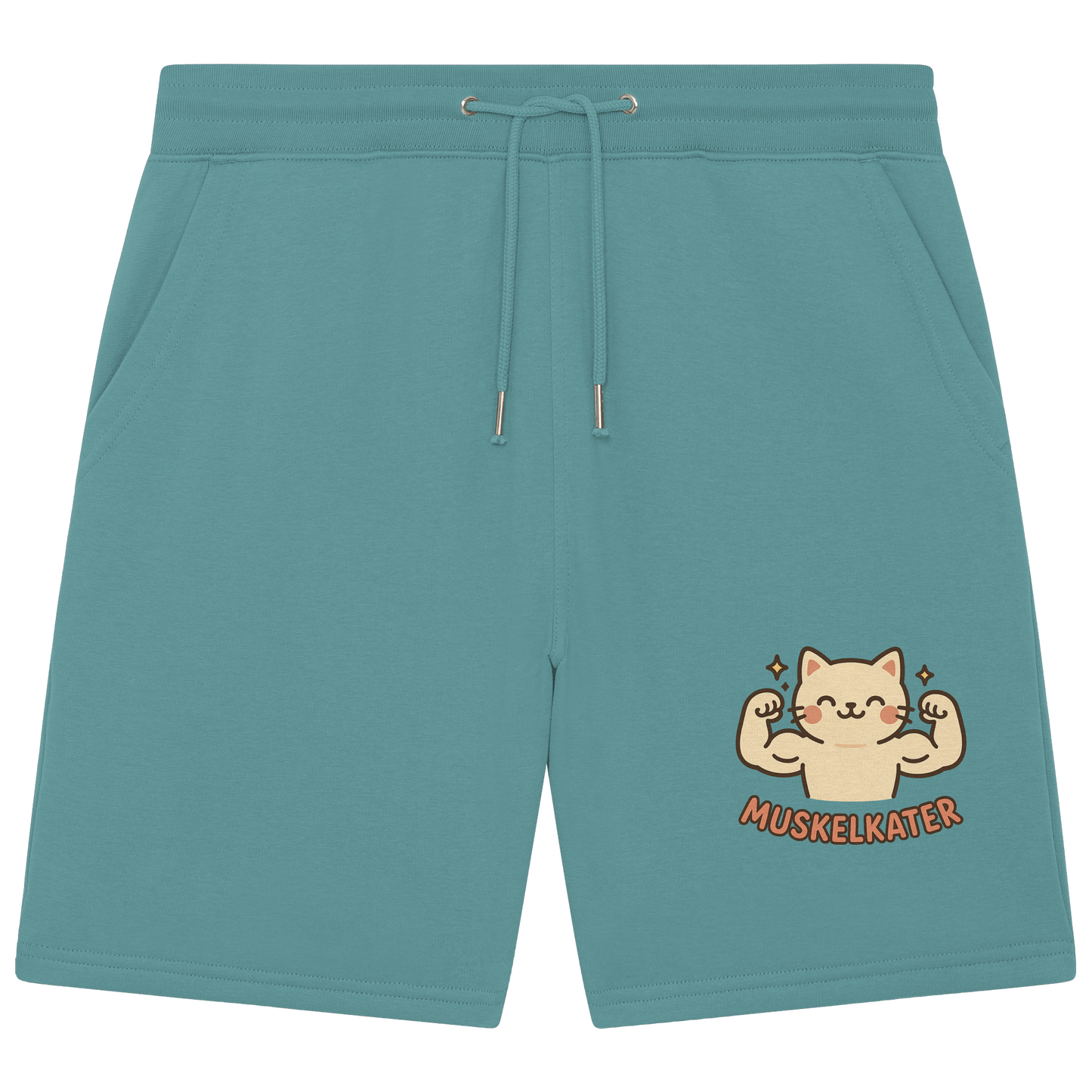 Muskelkater - Kawaii Cat - kurze Hose / Shorts
