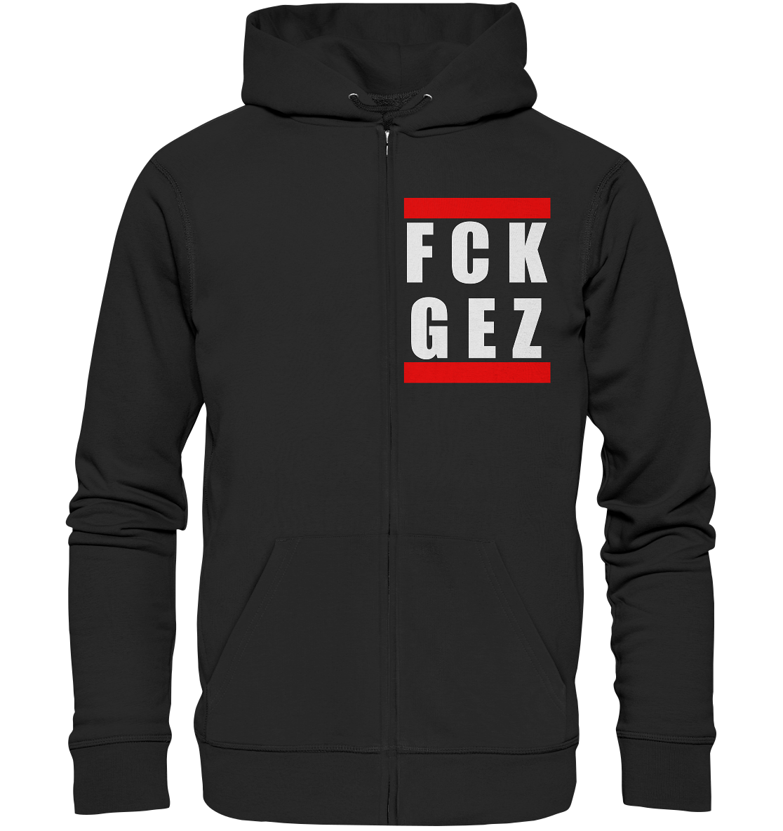 FCK GEZ - Hooded Zipper Jacke