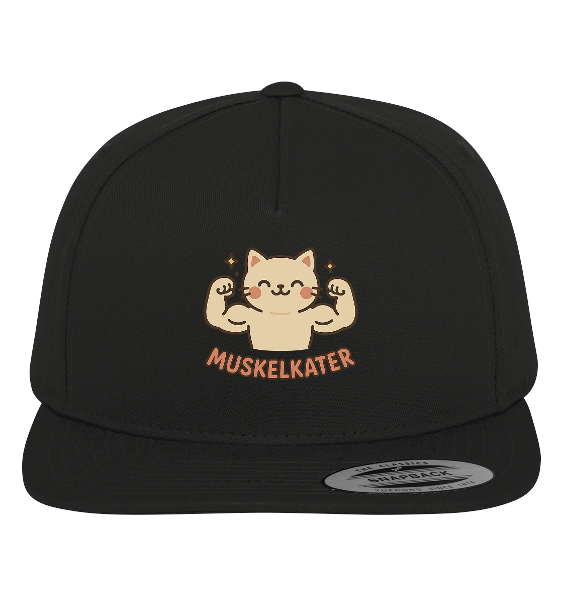Muskelkater - Kawaii Cat - Baseballkappe / Mütze